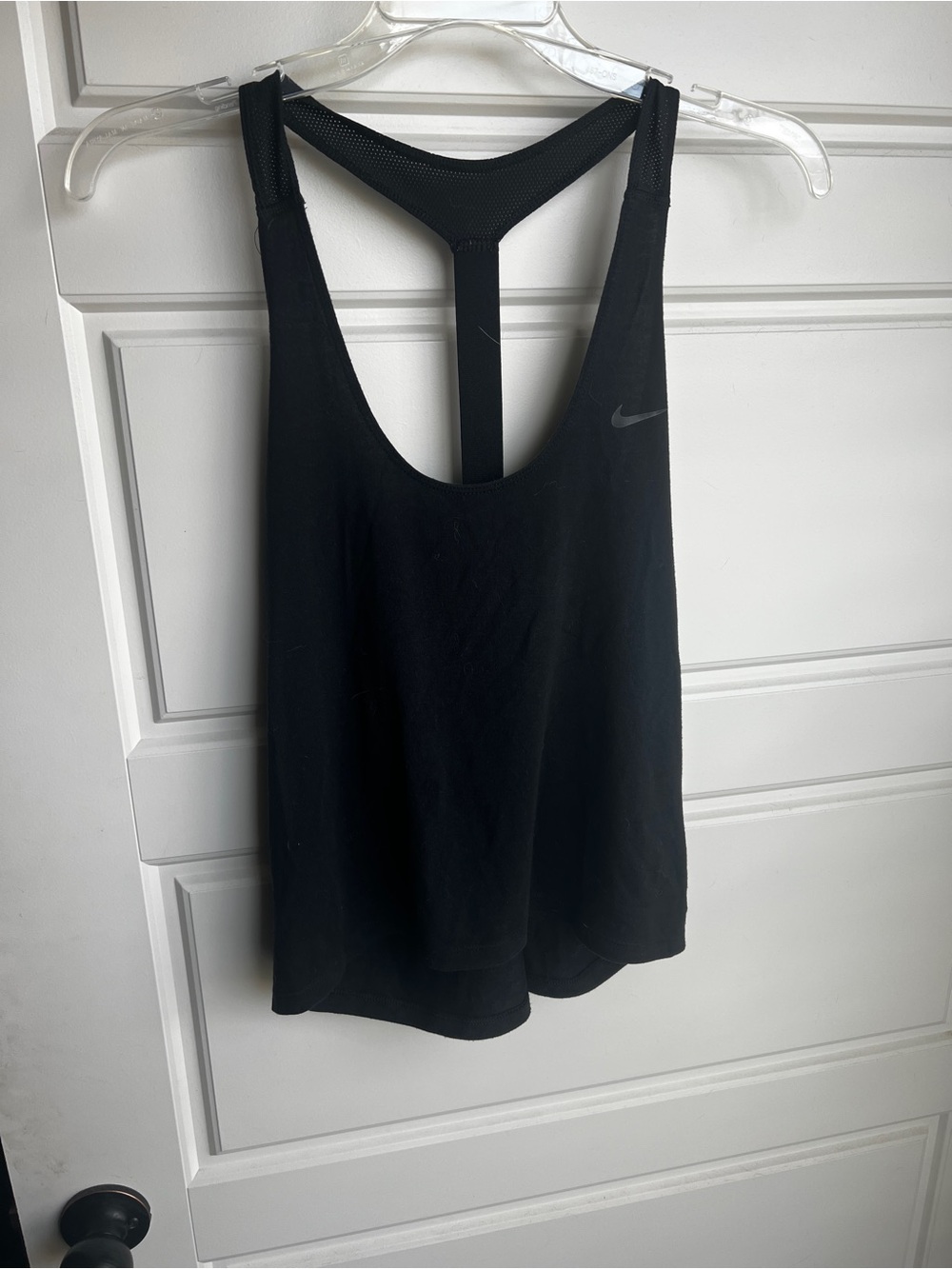 Nike Black Racerback Tank - Women's Performance Training Top dri fit